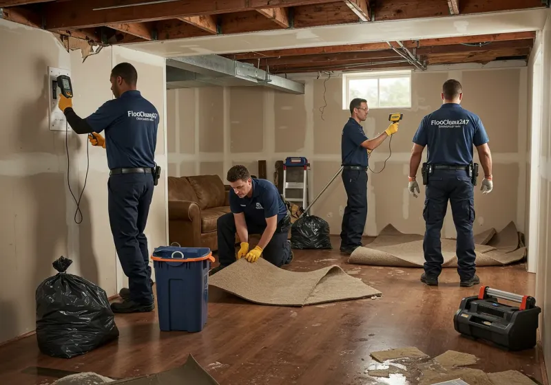 Flood DamageMaterial Assessment and Debris Removal process in Whitmore Village, HI