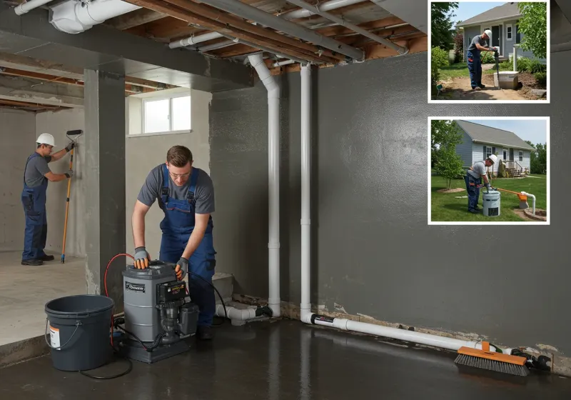 Basement Waterproofing and Flood Prevention process in Whitmore Village, HI